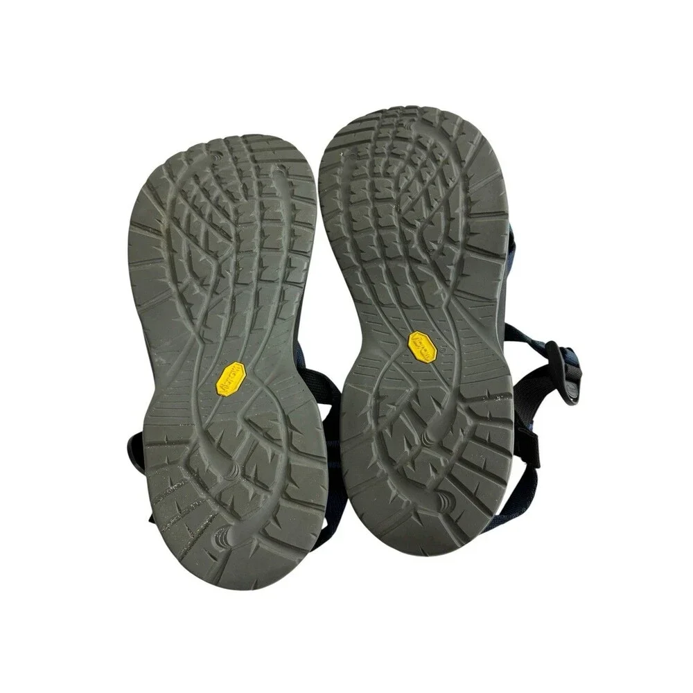 Chaco z/1 Men's Sandals Size 15 Blue Black Rugged Sole Vibram Comfort Water Hike